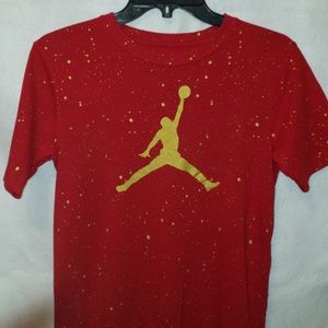 Nike Boys Air Jordan Red speckled